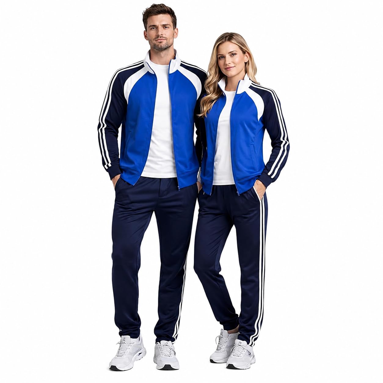 Men's & Women's Stylish Stretchable Sportswear Track Suit for Gym, Running, Basketball, Cricket, Yoga, Football, Tennis, Badminton & Many More Sports (Pack of 1)-picture-17
