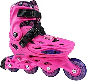 Patins Traxart Freemix Preto Inline Infantil - 68/70mm - ABEC-9
