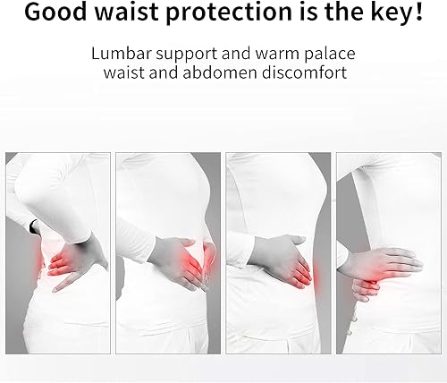 Miniatura 5 de Calentador de cintura de cachemira unisex para espesar la espalda soporte lumbar Abdomen Protector de riñón