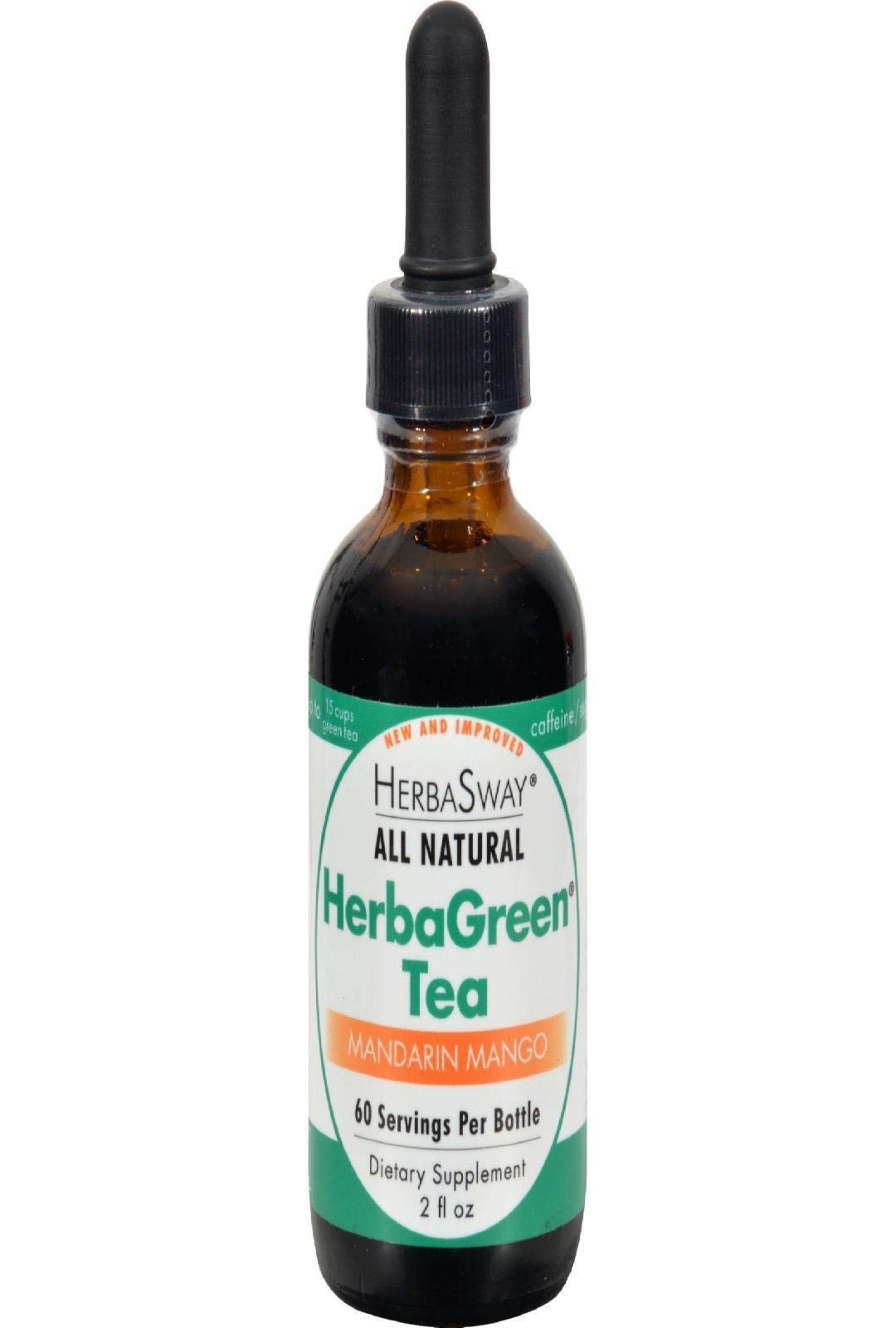 Herbagreen Tea, Mandarin Mango, 2 Ounce Mandarin Orange 2 Fl Oz (Pack of 1)