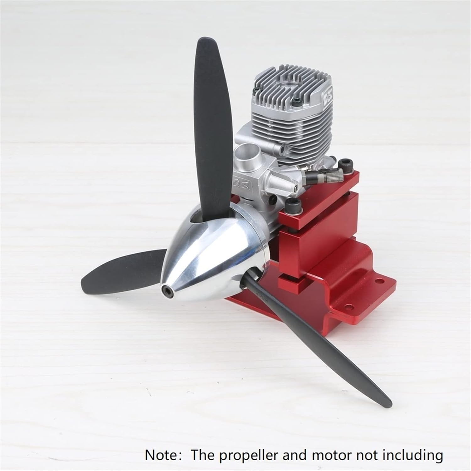 Model Airplane Spinner, rc Airplane Aluminum Alloy 3 Blade Propeller Spinner Cover Suitable for Methanol Gasoline Engine rc Airplane Plane Model for rc Model Airplane Plane Accessories (Colo