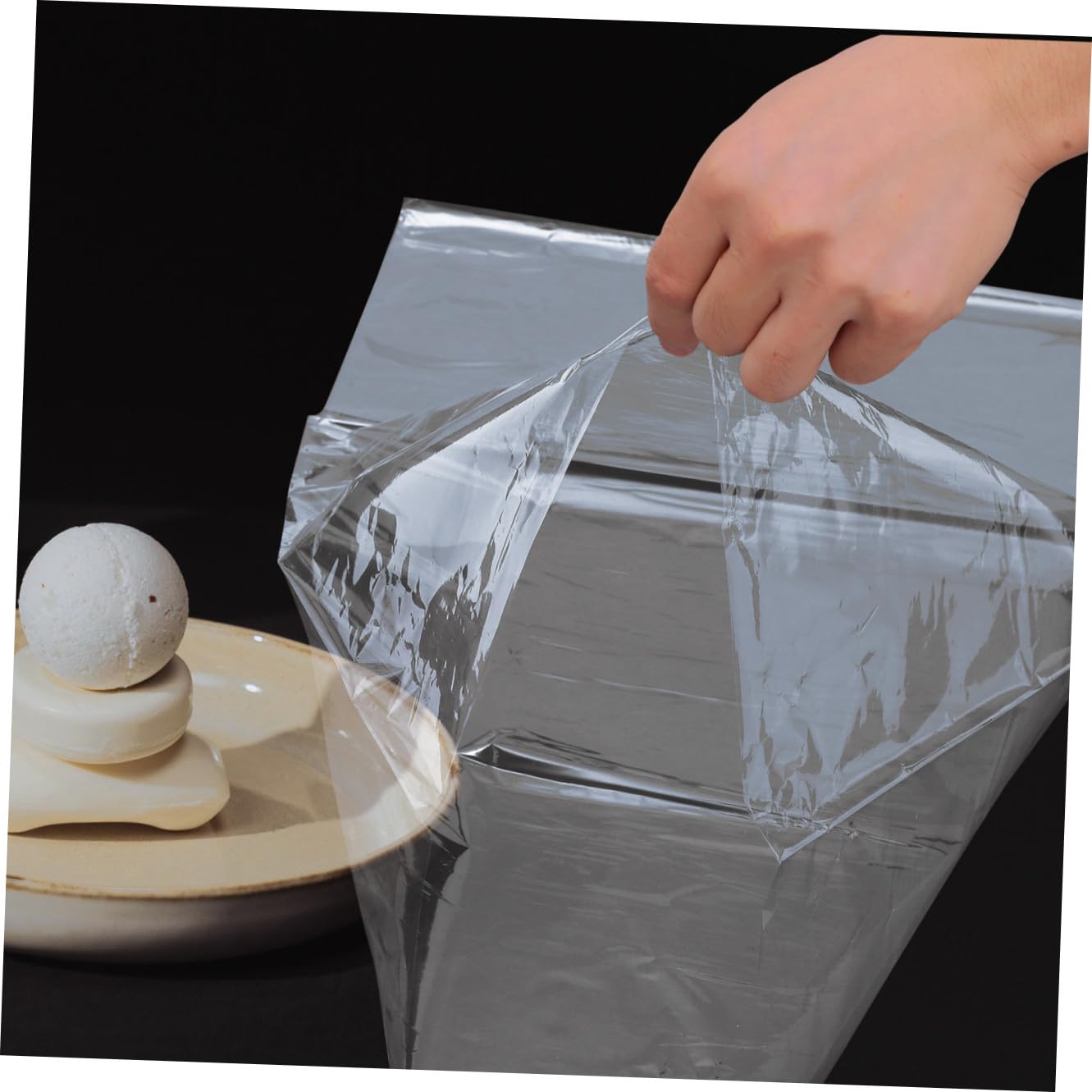 100pcs Heat Shrink Wrap Bags Shrink Packaging for DIY Projects and Baskets Practical and Convenient for Handmade Crafts