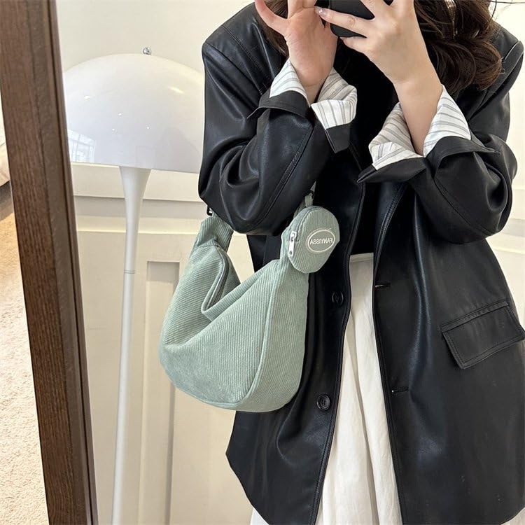 Bolso Tote Crossbody de Pana Unisex miniatura 3