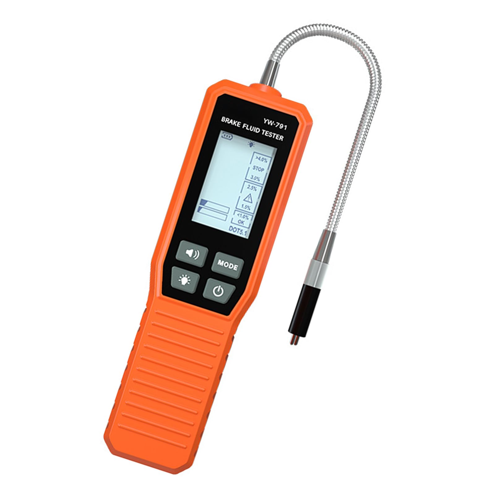 Analizzatori del liquido dei freni con precisione rilevamento migliorata Tester del liquido dei freni per DOT3 DOT4 DOT5.1 Tester della qualità ' olio motore meccanico