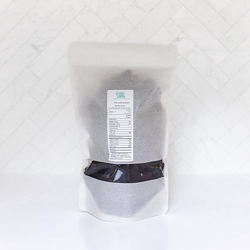 Miniatura 4 de Dulse hoja entera cruda  Atlantic Dulse Seaweed Wholesale Wildcrafted Maine Coast  100% puro, sin OMG, secado al sol por Seaweed Kings (5 libras)