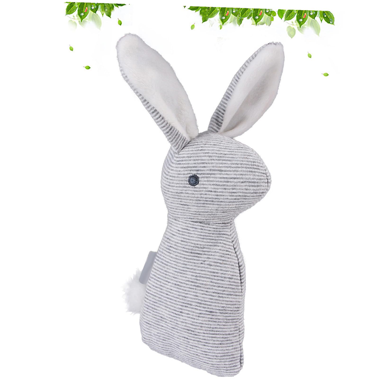 Mipcase Jouet Couineur Lapin pour Chien, Peluche Coton, Anti-Ennui | Saisir et Jouer, Réduit les Comportements Destructeurs, Jouet Sonore pour Animaux de Compagnie