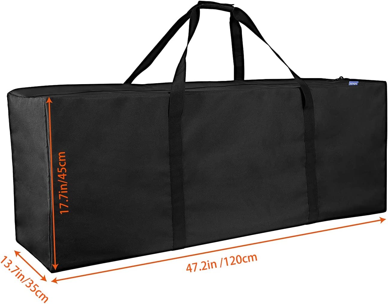 INFANZIA Borsa sportiva sportiva, Nero , 197L X 2, Borsa sportiva