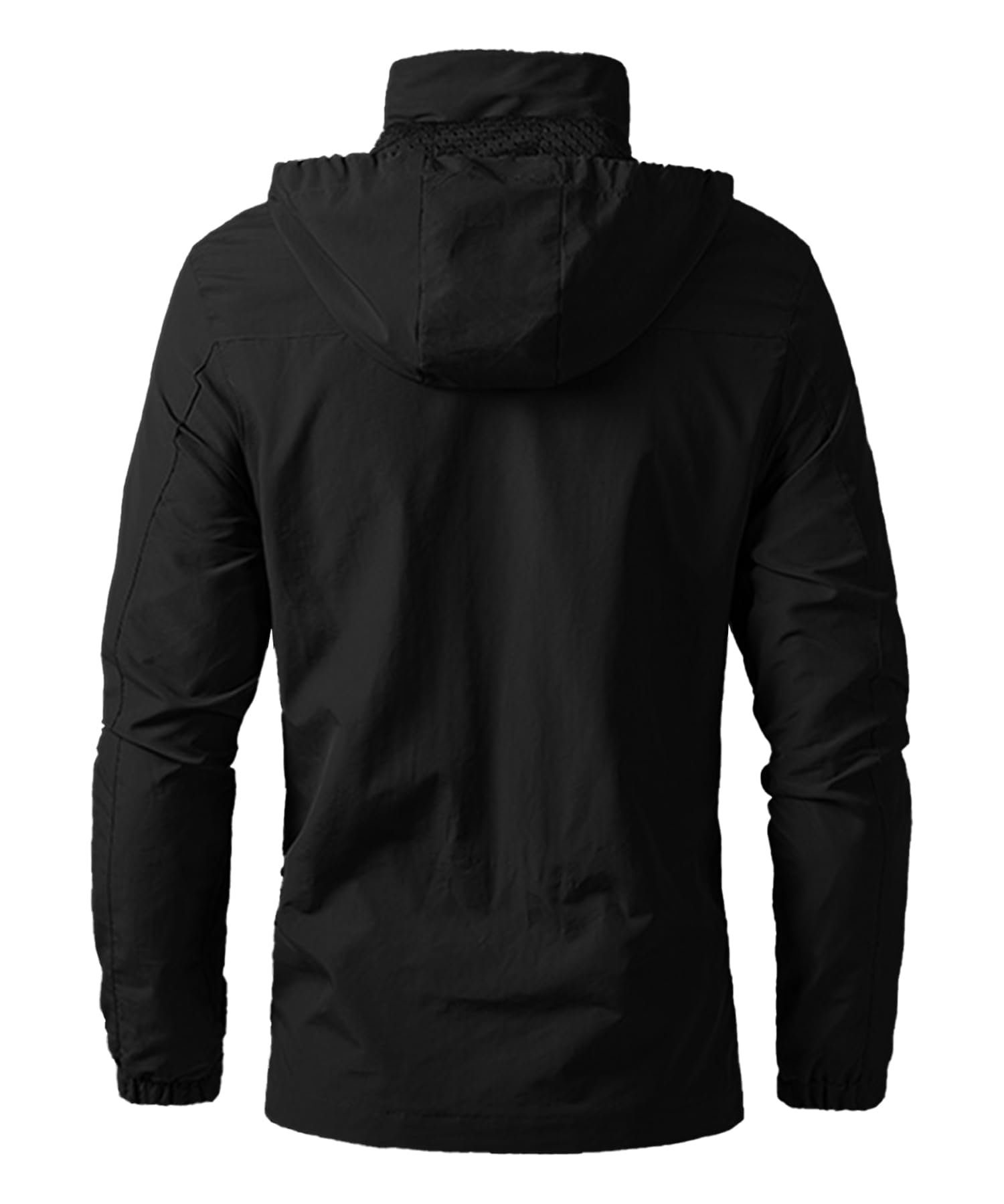 Chaqueta al Aire Libre para Hombres Chaqueta de Esquí de Montaña de senderismo Impermeable Antiviento Abrigo Deportiva Transpirable Ligero Softshell Cortavientos Multifunción