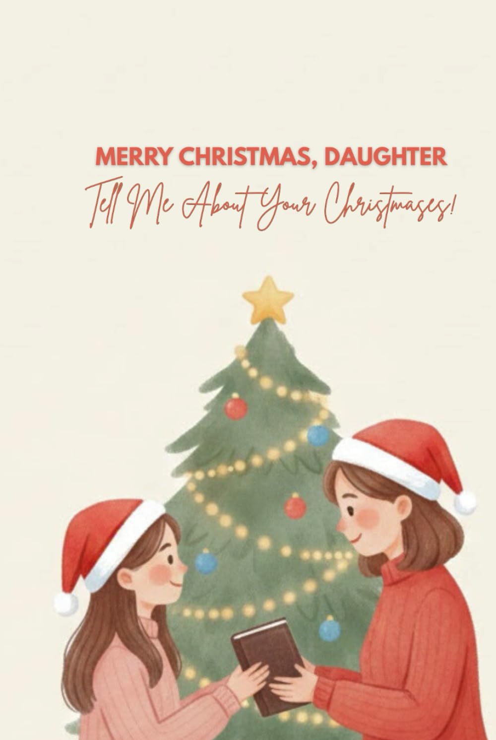 Merry Christmas, Daughter — Tell Me About Your Christmases: A Guided Christmas Memory Book From Your Loving Mom