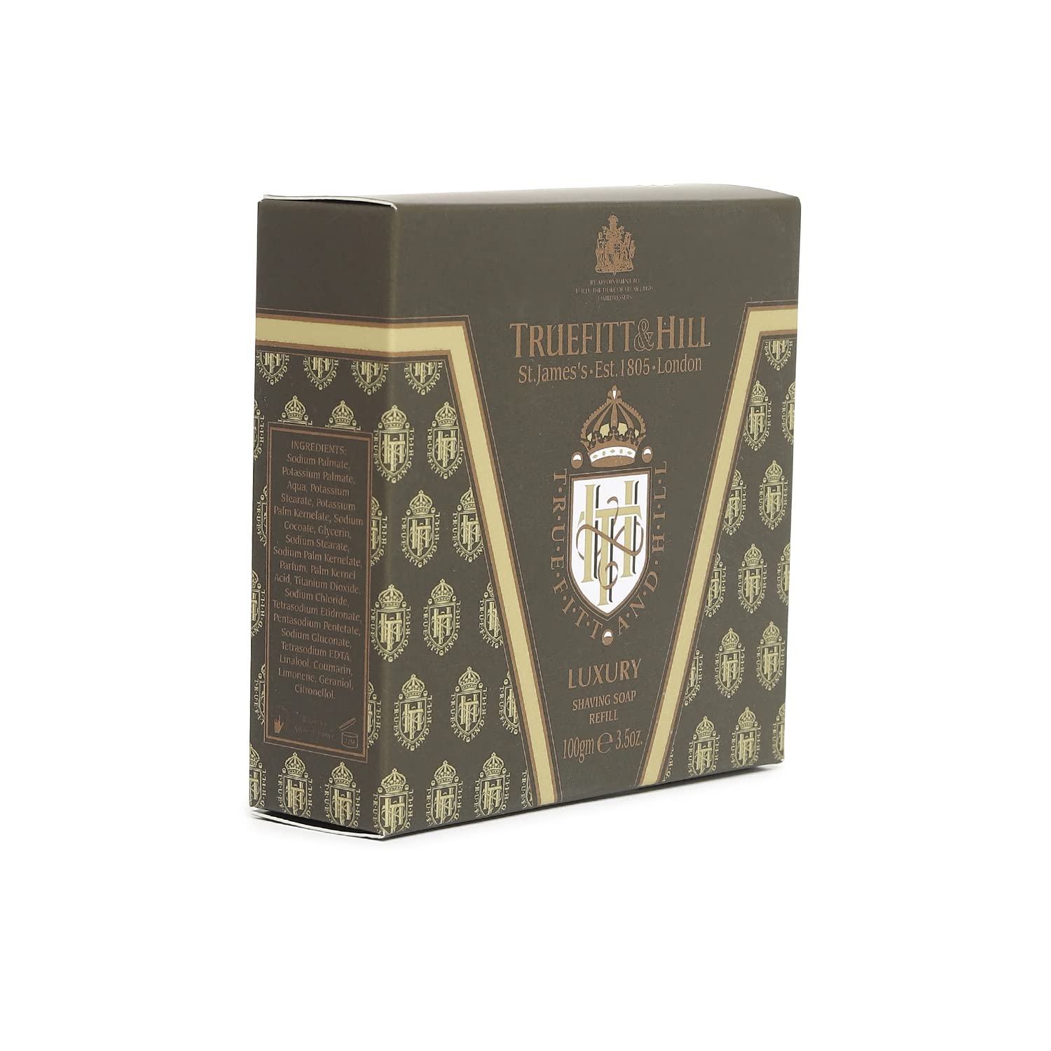 Truefitt & Hill Luxury Shaving Soap Refill 99gm | Signature Product of Truefitt and Hill | Essential Grooming Collection For Men | Suitable For All Skin Types 2