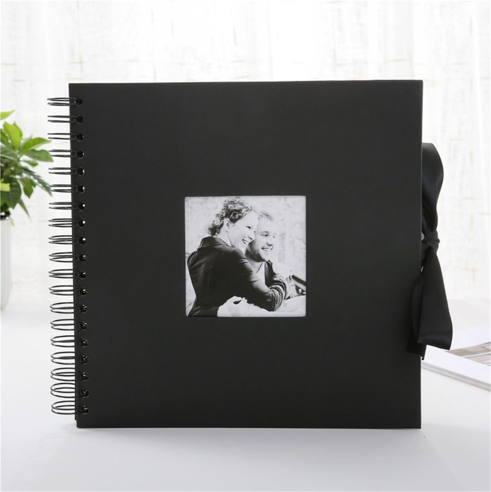 Album Fotografico Photo Album Creative 30 Black Pages DIY Scrapbooking Craft Paper Photograph For Wedding(12 inches)
