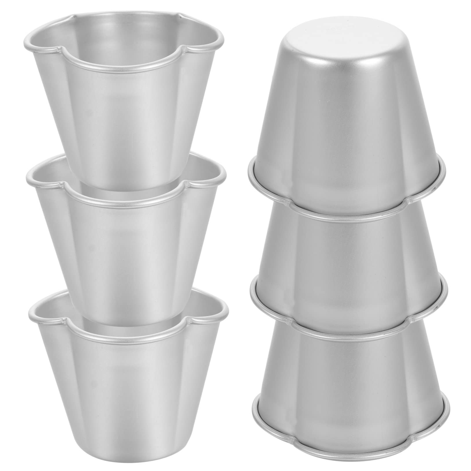 HEMOTON 18piezas Moldes Para Pasteles De Multi-funcional Para Hornear Tartas y Pudines Resistentes Temperaturas Superficie Antiadherente