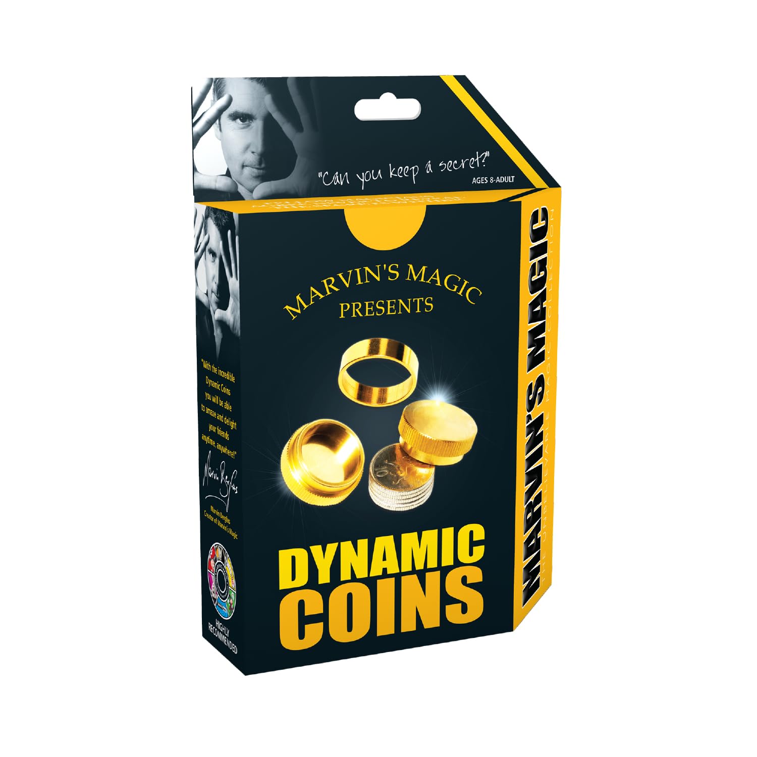 Marvin's Magic The Dynamic Coins,6 Pcs,Multicolor, 6 Pcs