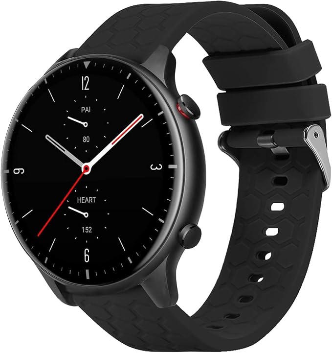 tencloud correas Compatible con Amazfit GTR 47mm Correas de Reloj, Suave  Silicona Sport Pulseras Brazo Bandas Compatible con Amazfit GTR Smartwatch  : Amazon.es: Electrónica