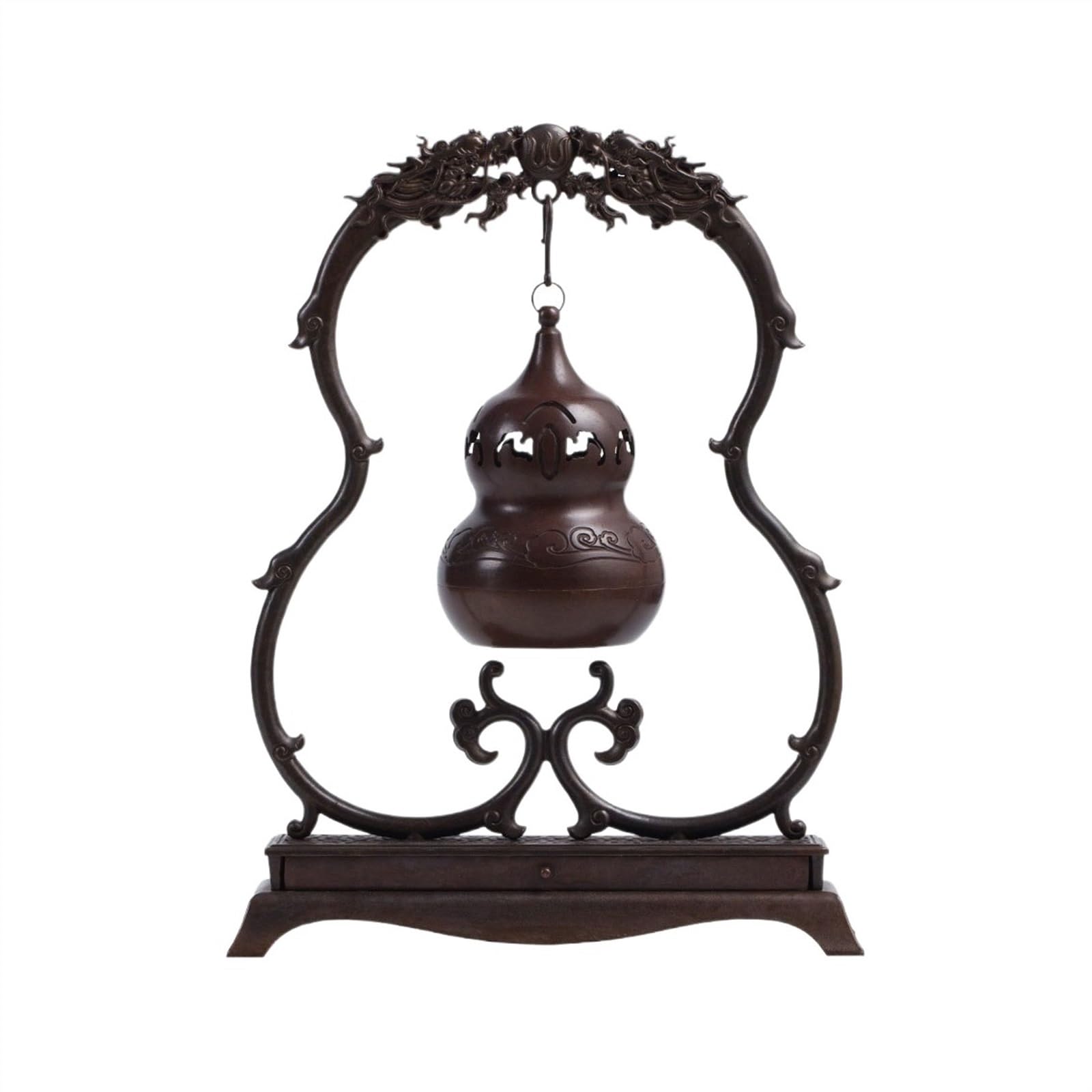 Incense Ash Catcher Decorative Incense Burner Decoration Indoor Hanging Creative Gourd Shape Holder Improves Feng Shui