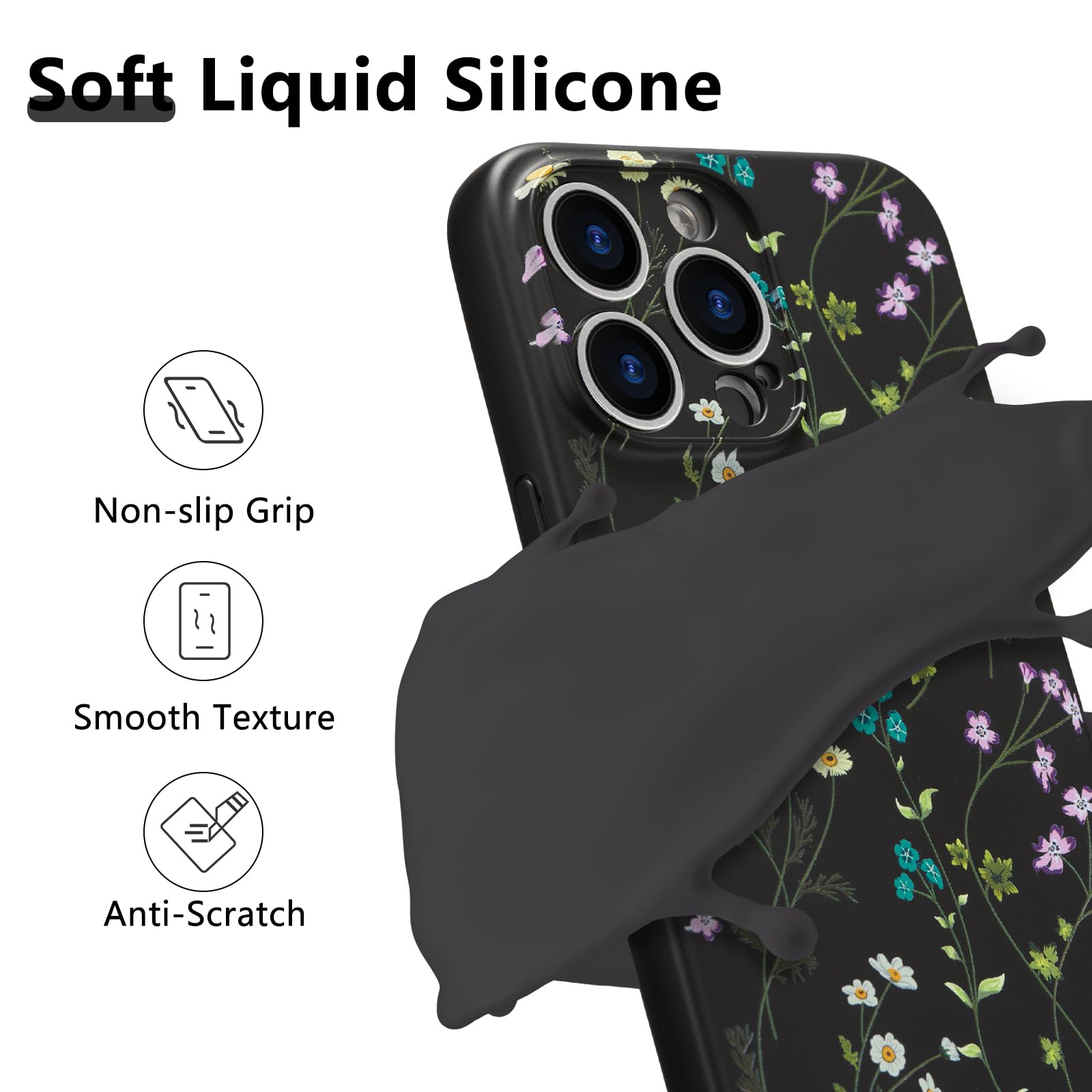 RALEAVO Flower Case for iPhone 14 Pro Max - Image 2