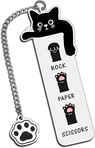 Miniatura 8 de Marcadores de gatos para mujeres y hombres, regalos para amantes de los gatos para mujeres, regalos de cumpleaños para el día de San Valentín para