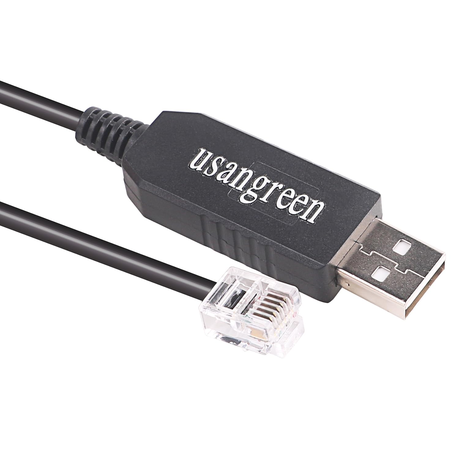 Usangreen Meade LX200 GPS AUTOSTAR II Telescope Control Cable CP2102 Chip PC RS232 Serial RJ12 6P6C Upgrade Console Cable (Length:10feet/300cm)