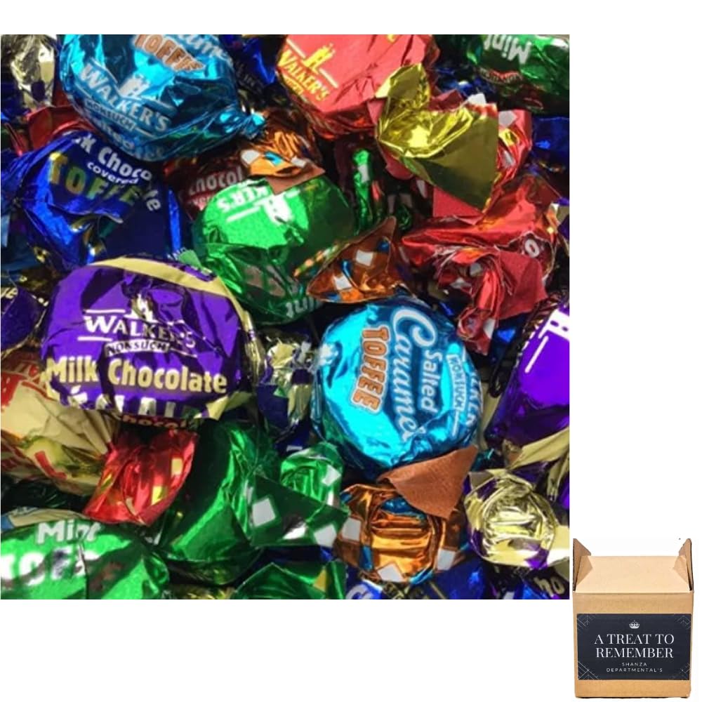 Walker Assorted Toffees and Chocolate Eclairs - 1kg