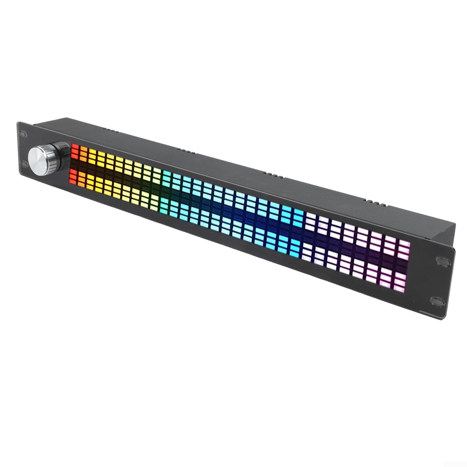 Equalizzatore digitale a 15 bande con display spettro musicale a 31 bande, doppio canale per processore audio DSP per palcoscenico KTV Bar, telecomando, nero