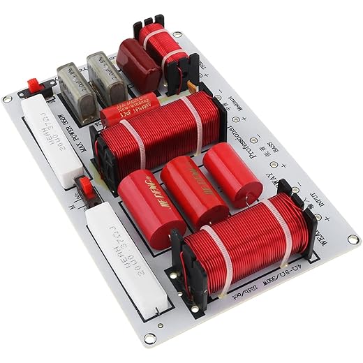 DriSentri 3 Speaker Crossovers 350W 3 Way 3 Speaker Unit HiF