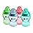 Tommee Tippee Natural Start Anti-Colic BPA Free Baby Bottles, 9oz, Slow-Flow Breast-Like Nipple for a Natural Latch, Designed for Seamless Transitions Between Bottle and Breast, Fiesta, Pack of 4