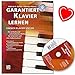 Produktbild Garantiert Klavier lernen - Klavierschule von Morton Manus mit CD und bunter herzförmiger Notenklammer - erfolgreiche, deutschsprachige, Klavierschule für Erwachsene