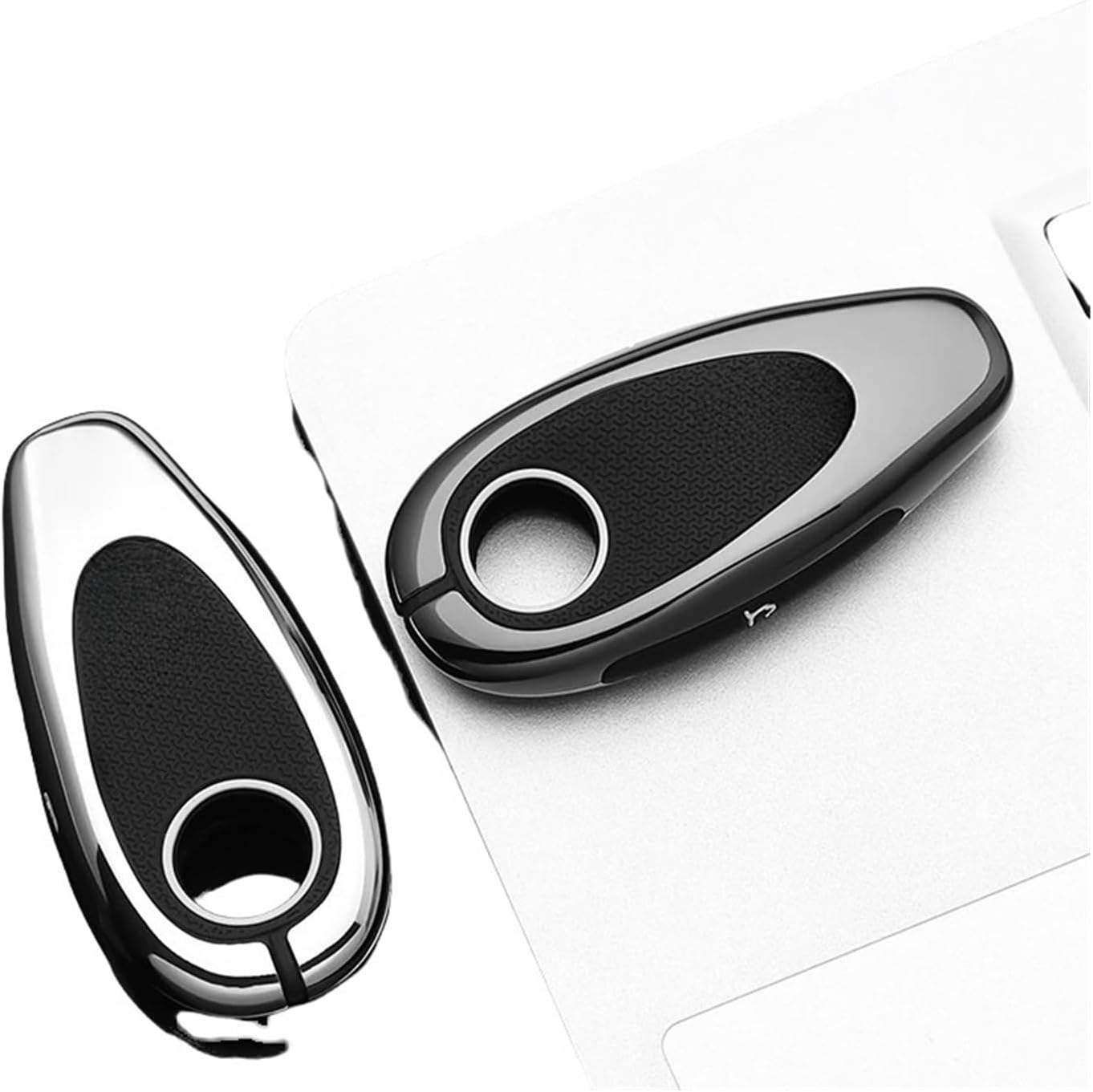 アクセサリー h.s 亜鉛合金製車用キーケースカバーホルダーチェーン保護シェル Voyah