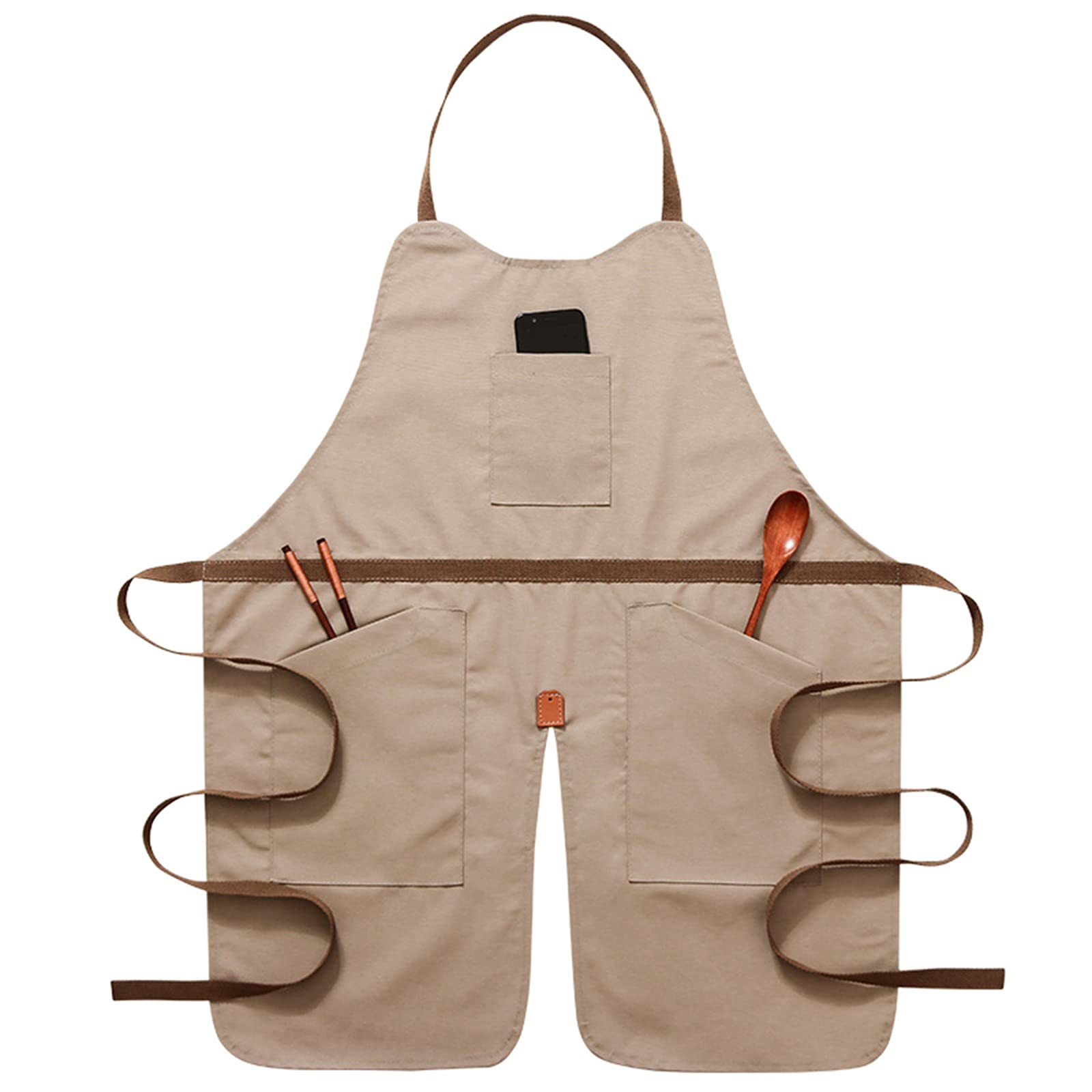 Delantales Delantal, Unisex Chef Restaurante Barbacoa Cocina Horneado