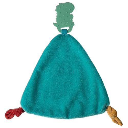 Miniatura 2 de Mary Meyer Chewy Crew - Mordedor calmante para bebé, 10 pulgadas, dinosaurio Pebblesaurus