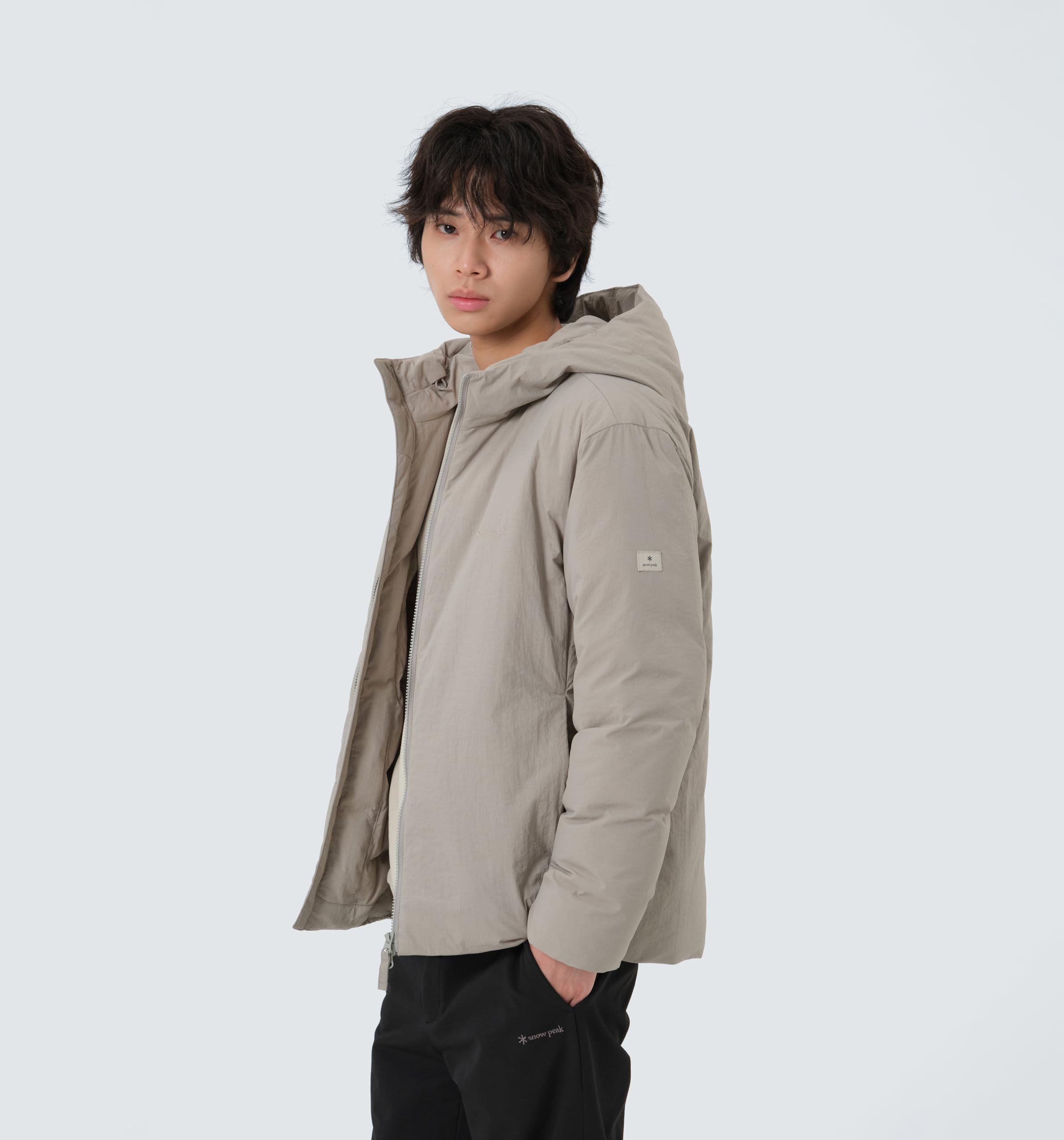 Amazon.co.jp: スノーピーク(snow peak)Land Hood LW Down Jacket GS 