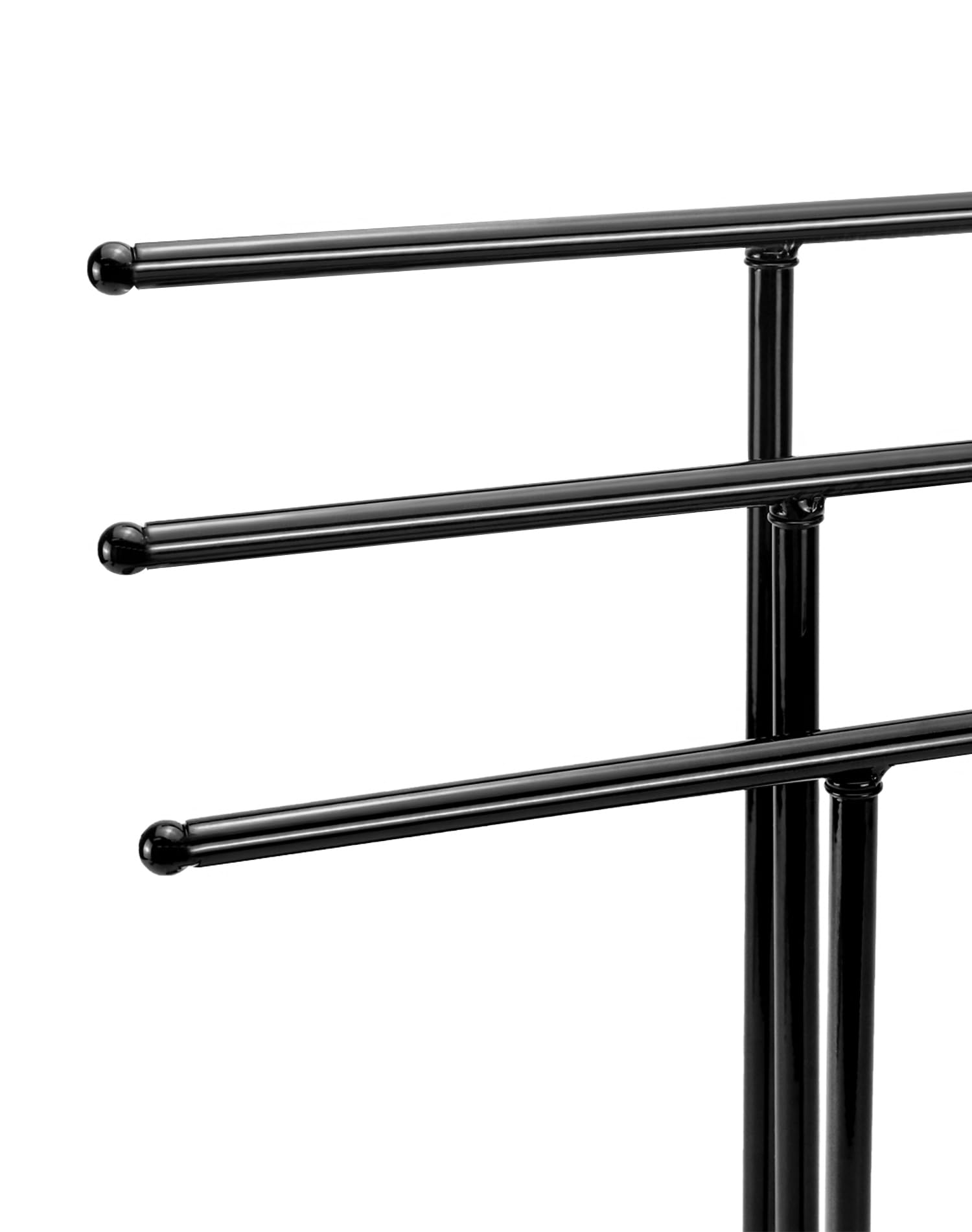 QWORK® Espositore per Gioielli a 3 Livelli, Organizzatore Porta Gioielli in Metallo per Orologi, Collane, Bracciali, Anelli, Orecchini, Occhiali da Sole e Accessori