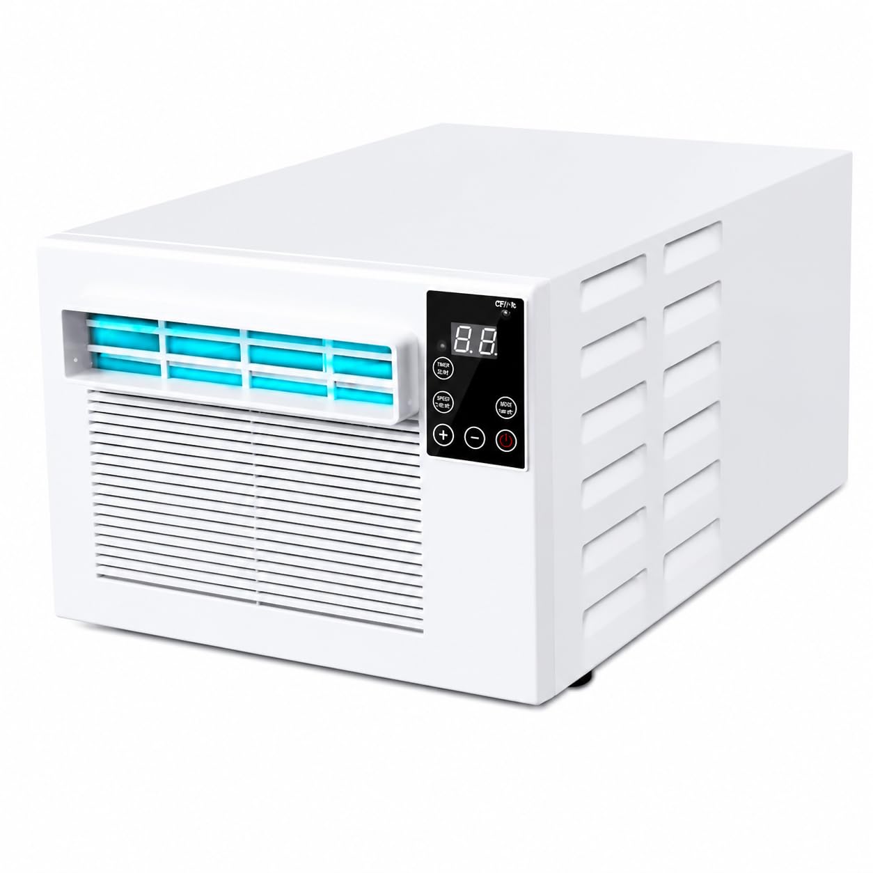 MESCXTY Portable Air Conditioner 280W Mini Split Cooler No External Unit Intelligent Timer Reservation Saddle Window Compact Cooling For Bedroom Rental Home Use