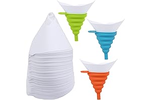 ZYNERY 250PCS Paint Strainers Paper Cone Filter Disposable for Automotive Spray Guns