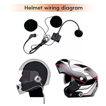 Amazon | 防風・騒音軽減ハーフヘルメット リスニング機能付き