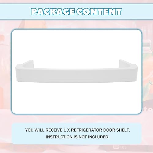 Miniatura 7 de Kojem WR17X11889 - Estante de repuesto para puerta de refrigerador compatible con GE Refrigerator FreshFood Barra de retención de puerta