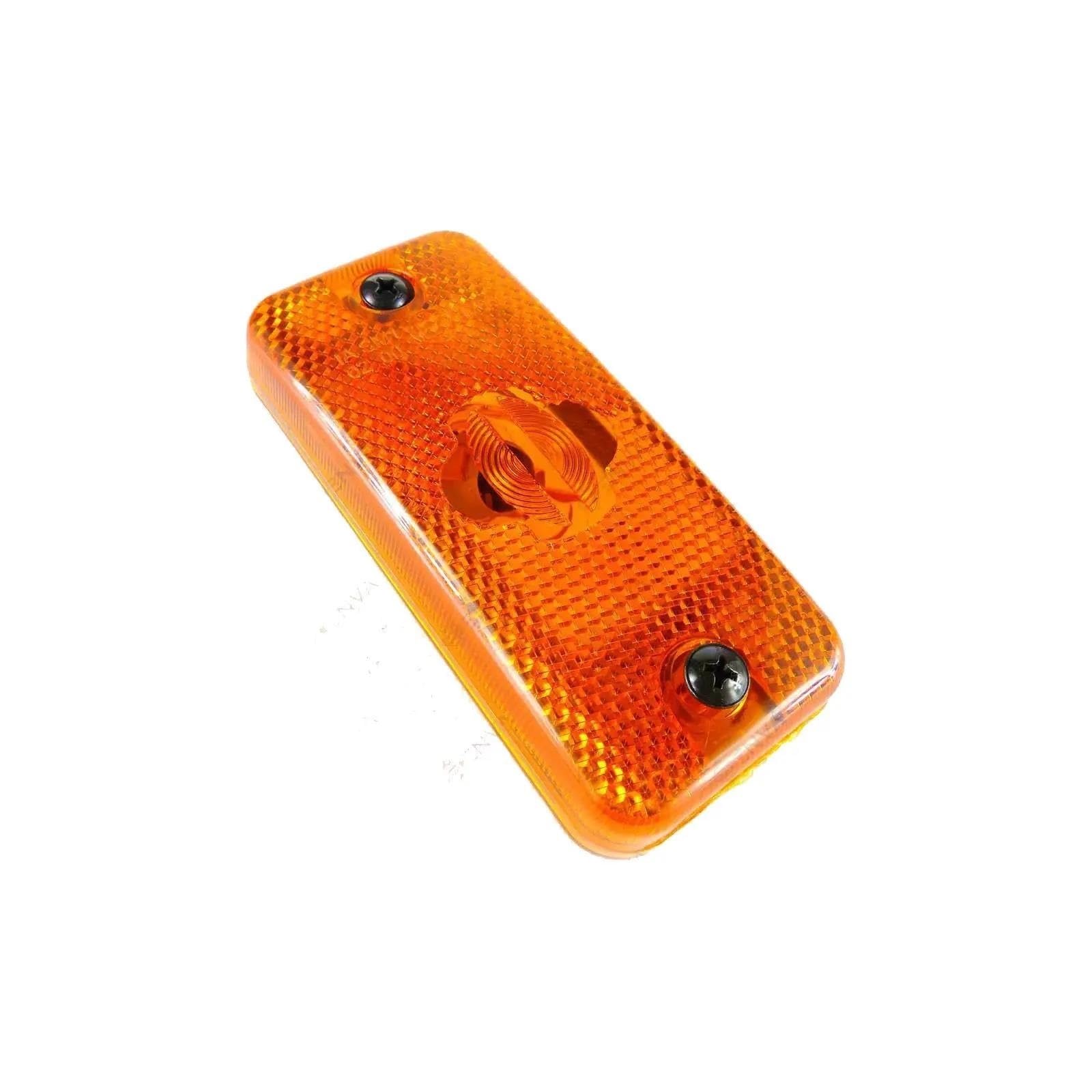 Luces de giro Luz LED Intermitente Coche Luz Posición Lateral Naranja Cubierta Exterior Remolque Camión Sin Lámpara Para Volvo Fl/fe 2006-2010 2011500308514 intermitente