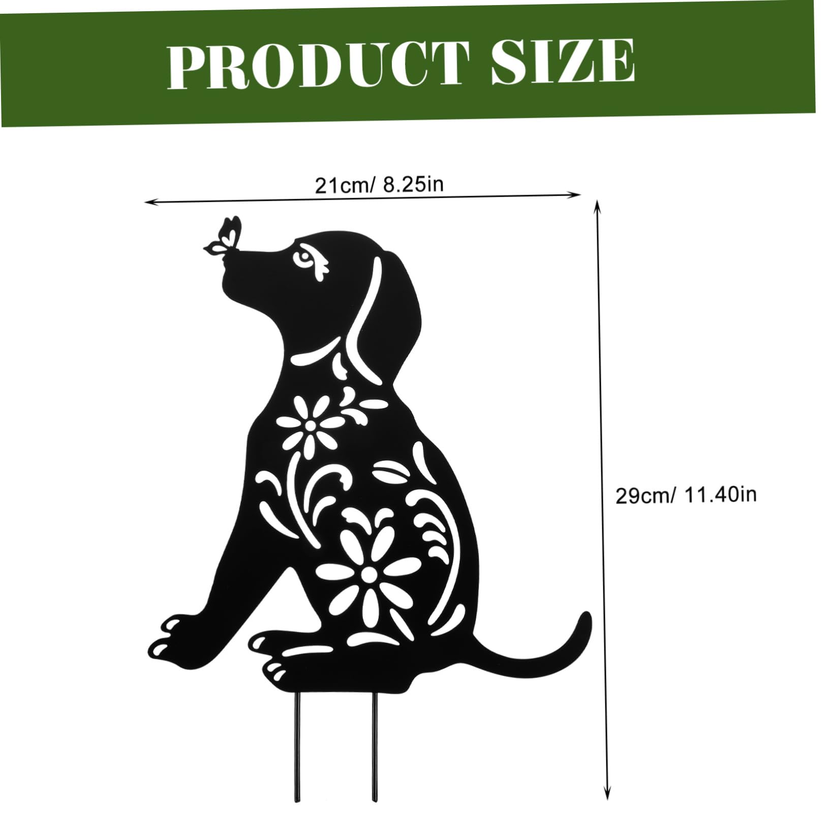 Toddmomy Piquet De Pot De Fleurs Créatif En Forme De