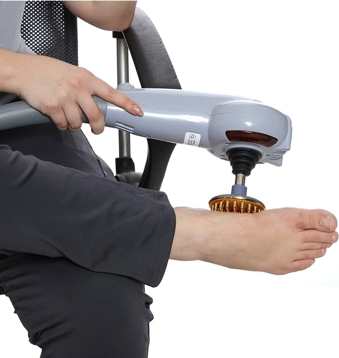 Riselo Full Body Massage for Relief from Pain | Magic corded electric massage for men and women | Straight plug-in body massage machine with 7 heads, good for neck, back, legs Riselo Full Body Massage for Relief from Pain | Magic corded electric massage for men and women | Straight plug-in body massage machine with 7 heads, good for neck, back, legs