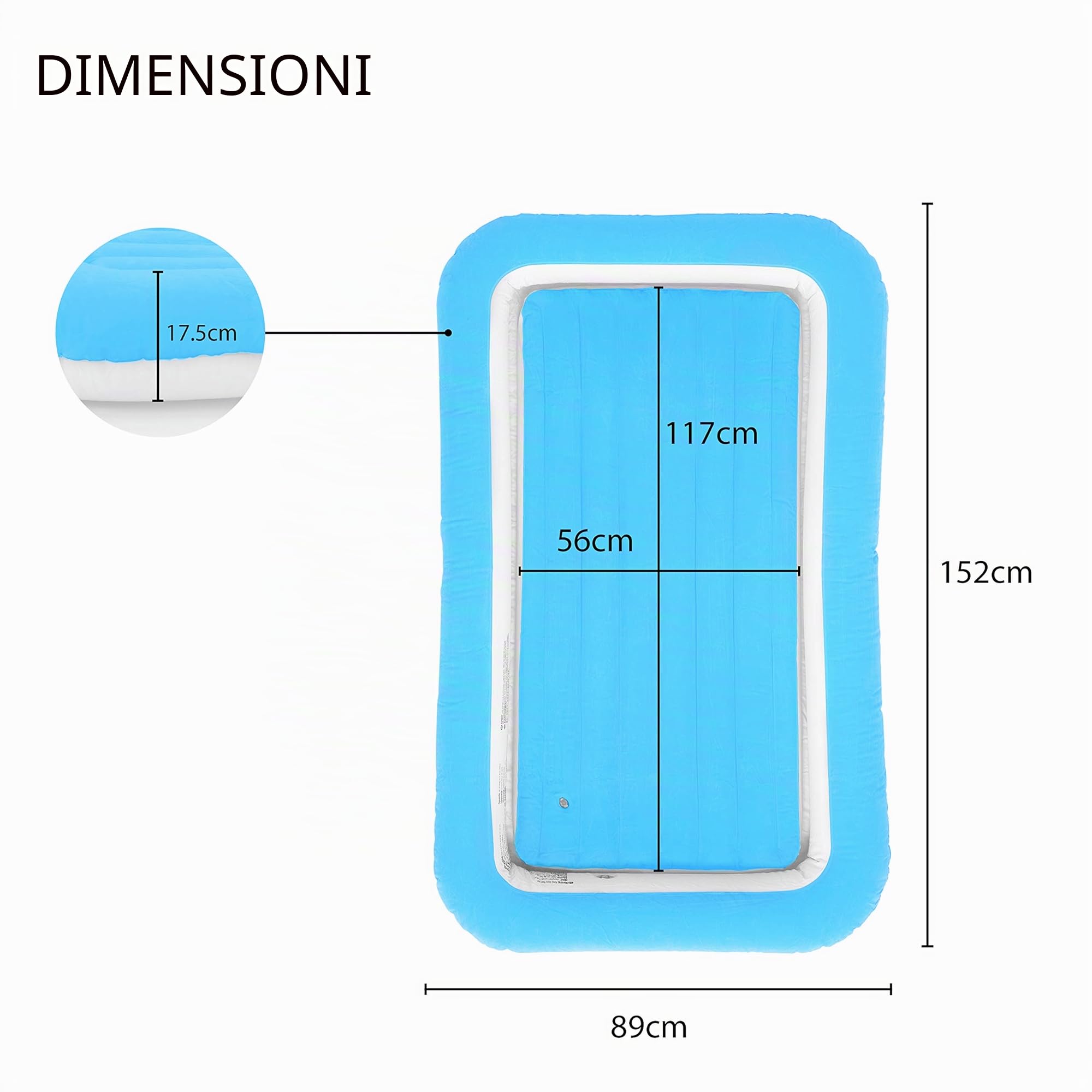 Avenli - Materassino Gonfiabile per Bambini
