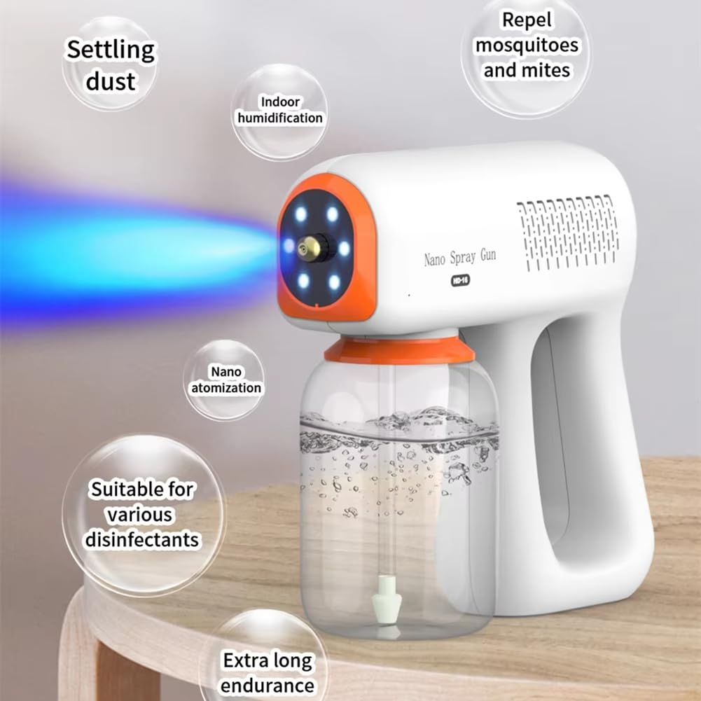 Machine de Nébulisation Désinfectante Professionnelle à Électrostatique ULV pour Pulvérisateur Désinfectant pour Un Nettoyage Efficace