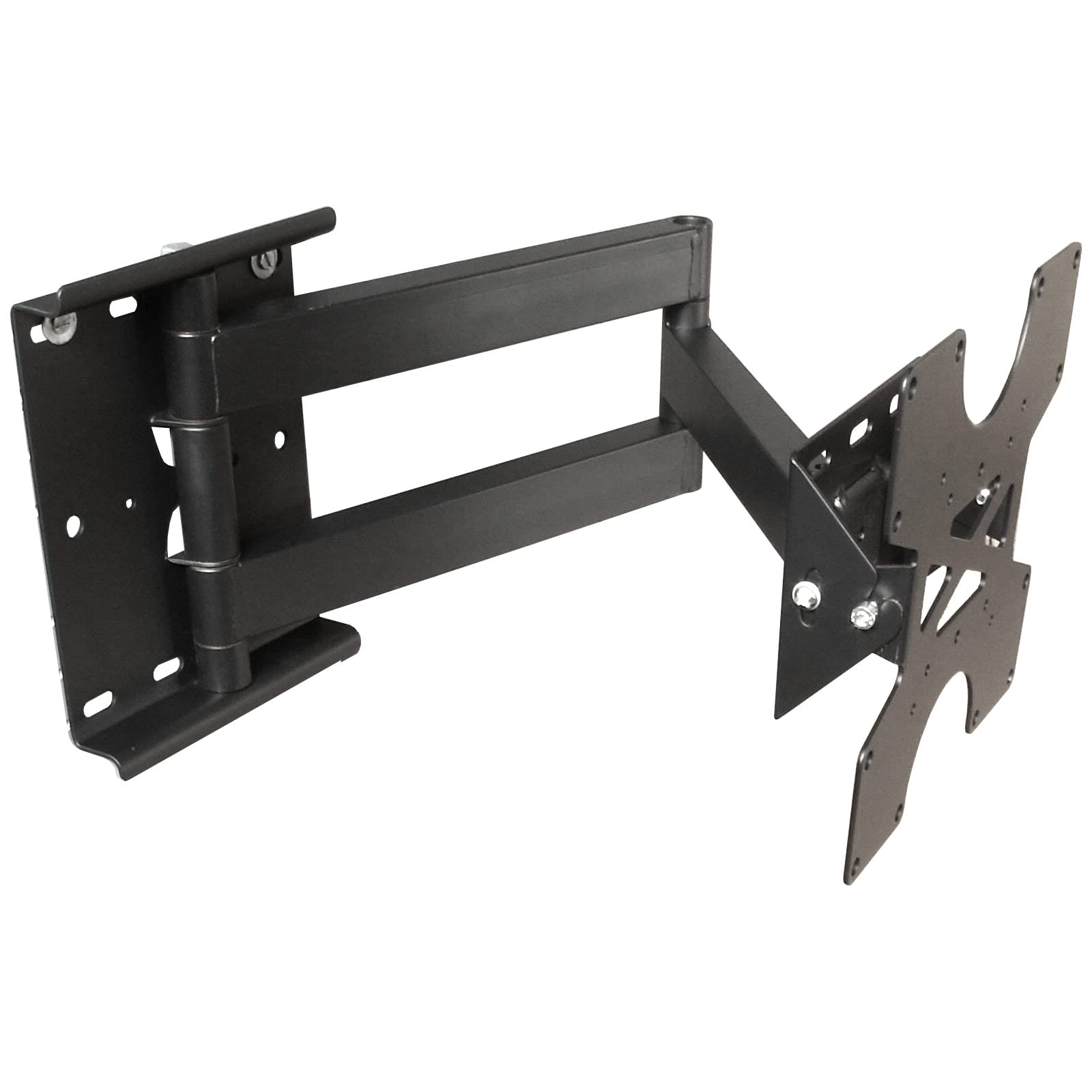 Drall Supporto Universale per TV a Parete - inclinabile, Girevole, Estensibile Fino a 65 cm - per TV LCD LED OLED da 16-52 Pollici - Fino a 45 kg - VESA 75 100 200 Modello: L20