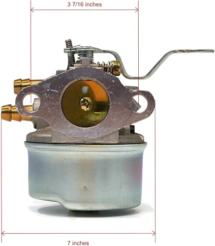 Miniatura 3 de Carburador para - Compatible con Tecumseh 5Hp 5.5Hp 6Hp 6.5Hp Choke Lever Engine Yerf Dog Go Kart