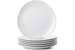 Elegant White Porcelain Dinner Plates for Refined Dining Experiences
