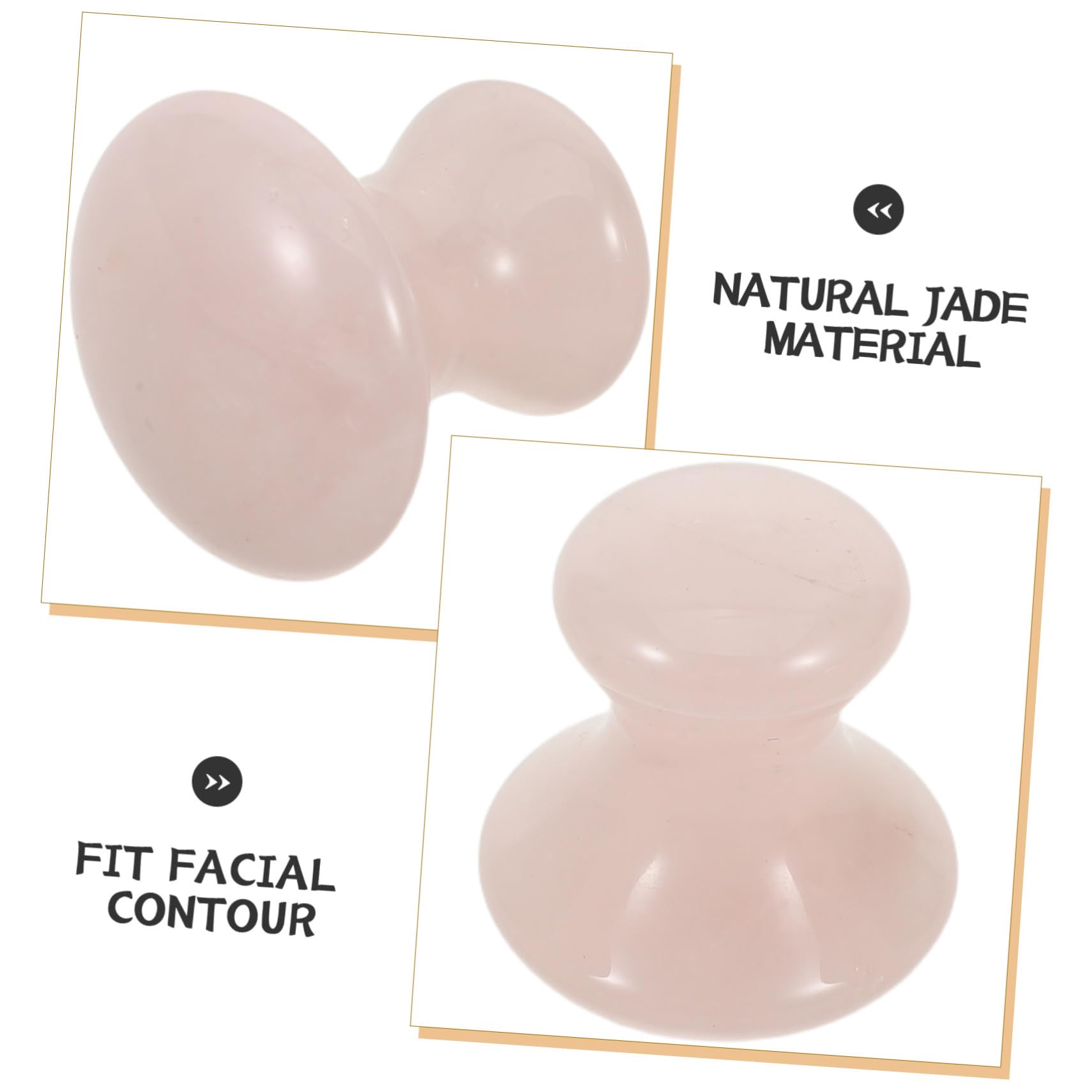 Tabla De Raspado Facial Con 3 Piedras De Masaje Gua Sha Herramienta De Masaje Facial Con Forma De Hongo Gua Sha De Cristal Para