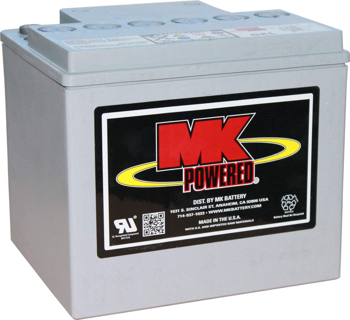 12V 50Ah MK Sealed Lead Acid Mobility Scooter Battery