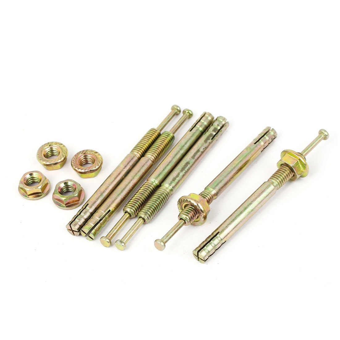 Aexit Core High-Strength Anchors Bolts Strike Hammer Nails Gecko Expansion Screws Expansion Anchors M6x60mm 6pcs