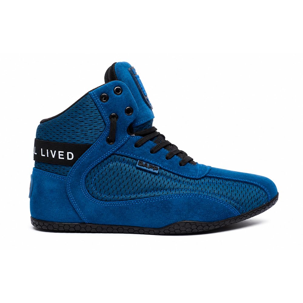 official dapp Dapp X-Series Weightlifting Gym Shoes for Men and Women | Leather Suede Exterior | Signature Flat Sole | Padded Interiors for Stability | Smart Cushioning | Wide Toe Box.-picture-37