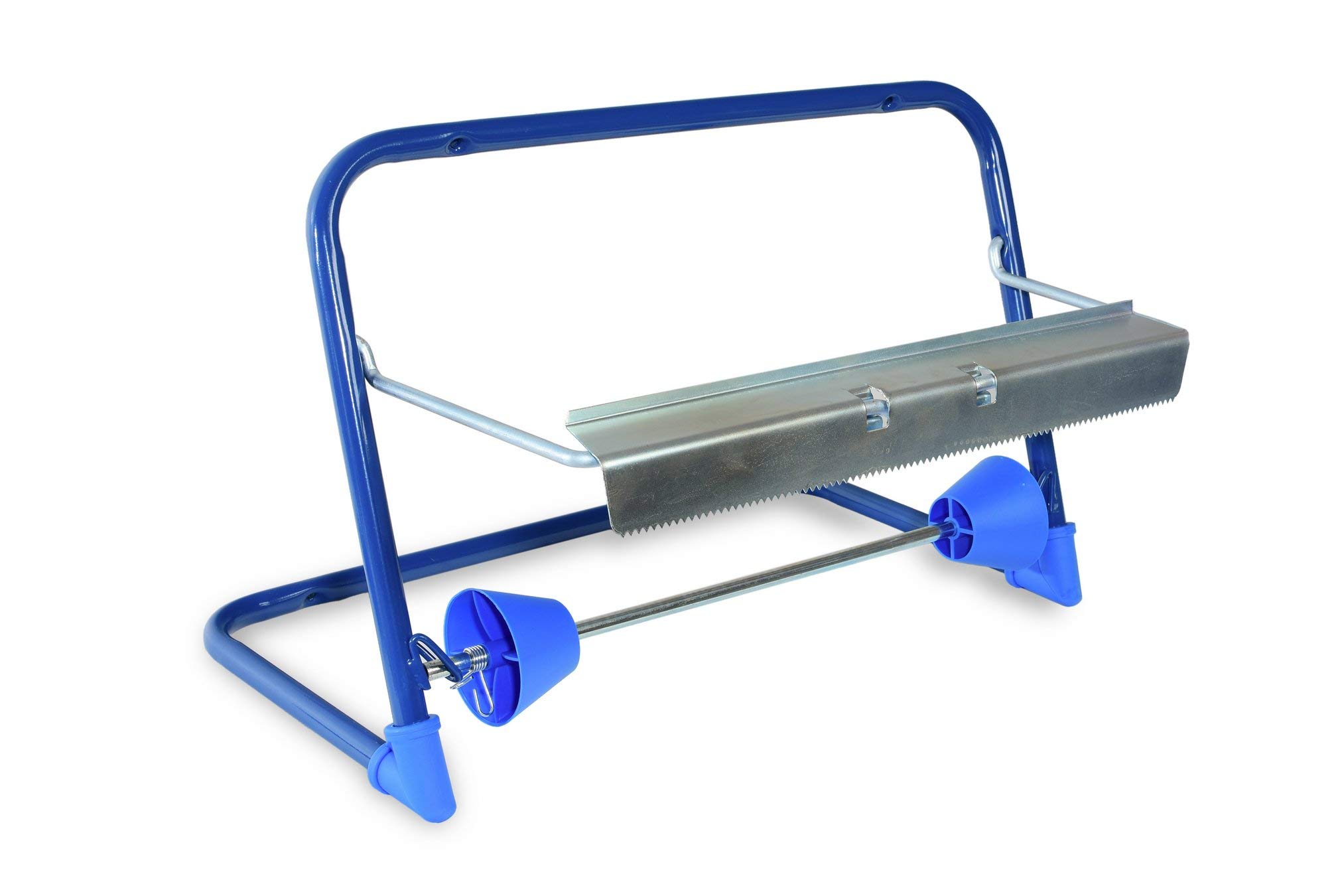 SemyTop ST-88522 - Dispenser per rulli di pulizia, in metallo, colore: Blu