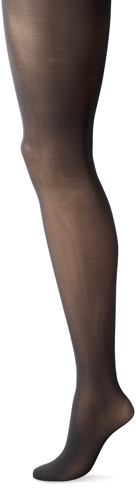 L'eggs Women's Jet Black Sheer Energy 3 Pack Sheer Tight, B